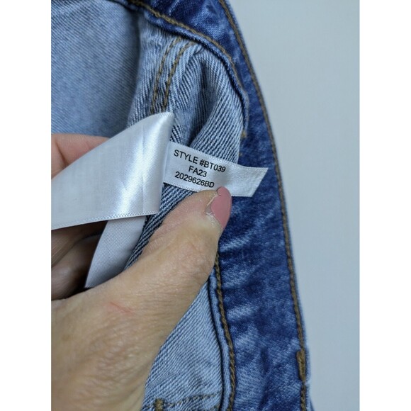 NWT J Crew Jeans High Rise Straight Crop Style Denim BT039 Size 27 Patch Pockets - Picture 8 of 15